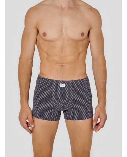 Трусы узор на темно -сером