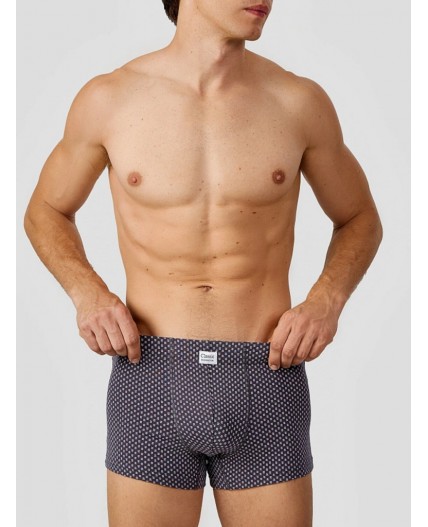 Трусы узор на темно -сером