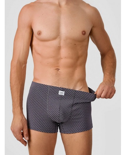 Трусы узор на темно -сером