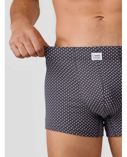 Трусы узор на темно -сером