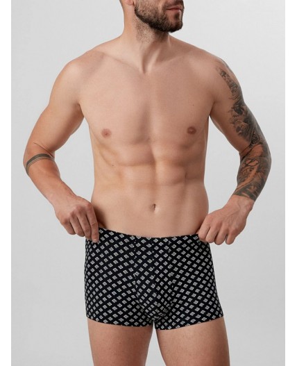 Трусы узор на черном1