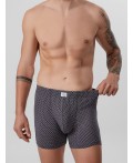 Трусы узор на темно -сером
