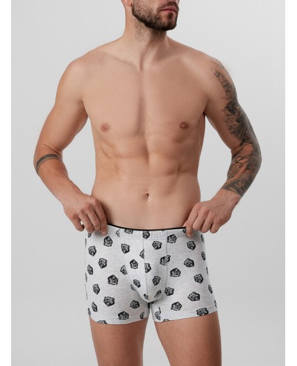 Трусы медведи на св.сером меланже