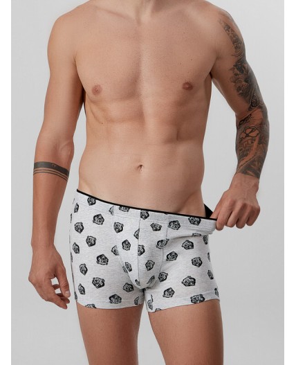 Трусы медведи на св.сером меланже