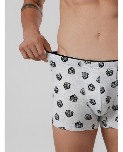 Трусы медведи на св.сером меланже