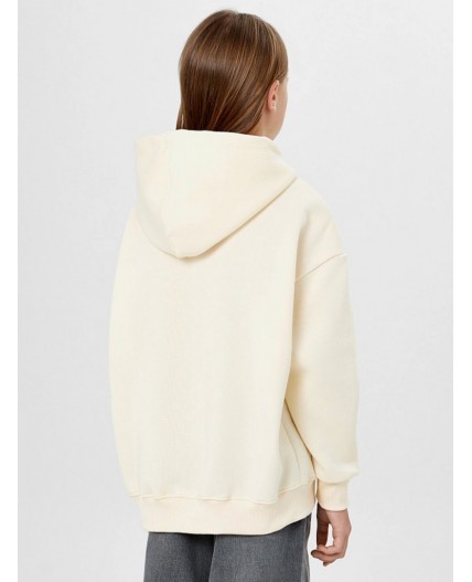 Худи айвори +печать