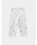 Ползунки зайчики на зв.белом +дымчатая роза