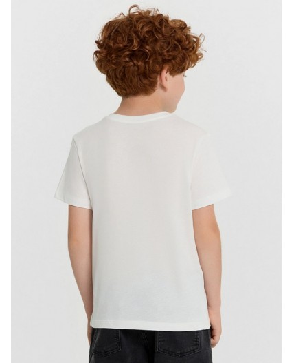 Футболка черный +белый