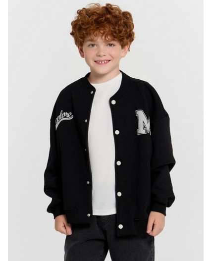 Футболка черный +белый