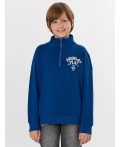 Толстовка сапфировый +печать