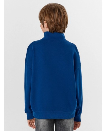 Толстовка сапфировый +печать