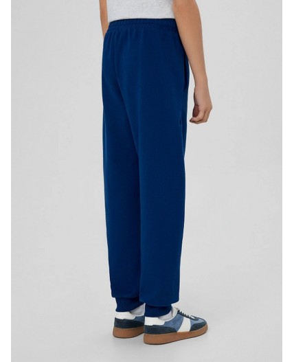 Брюки сапфировый +печать
