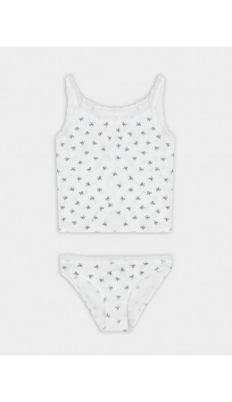 Комплект бантики на белоснежном