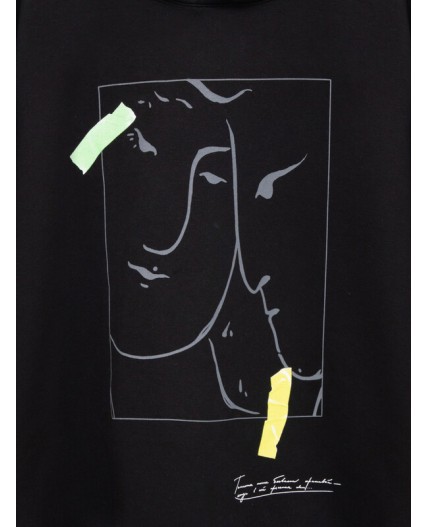 Анорак черный +печать3