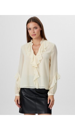 Блузка ваниль