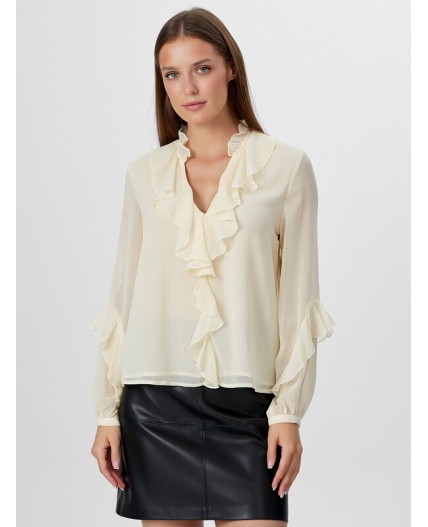 Блузка ваниль