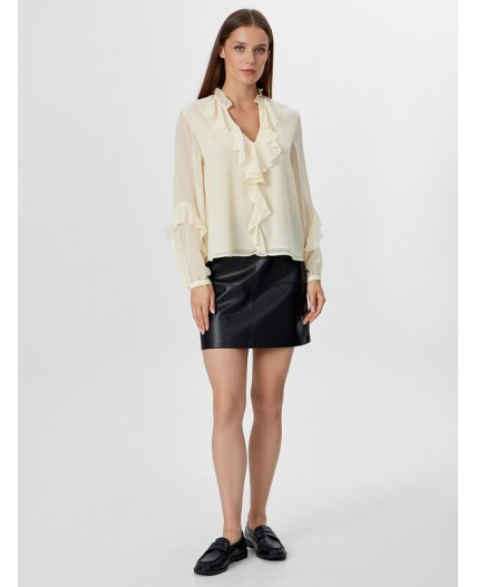 Блузка ваниль