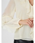Блузка ваниль