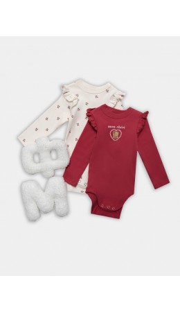 Боди вишенки на молоке +кисельный