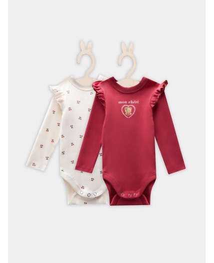 Боди вишенки на молоке +кисельный