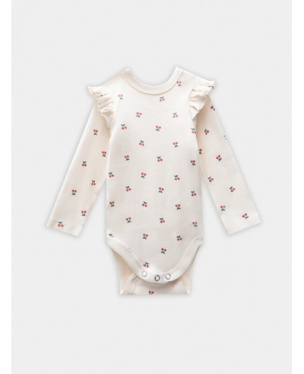 Боди вишенки на молоке +кисельный