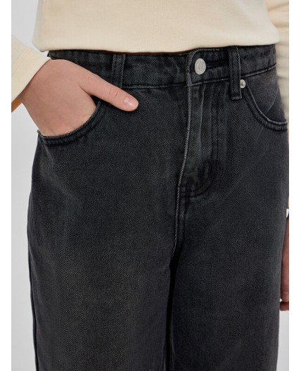 Джинсы темно -серый