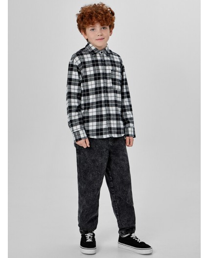 Брюки т.серый