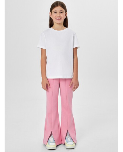Брюки розовый