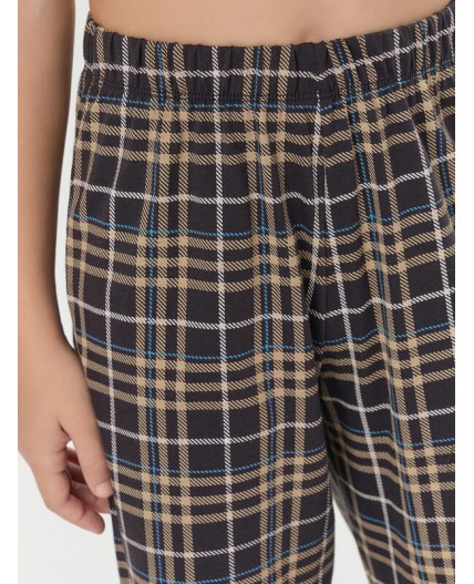 Брюки обсидиановая клетка