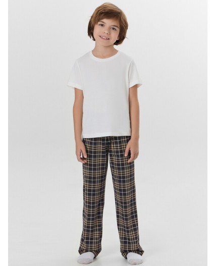 Брюки обсидиановая клетка