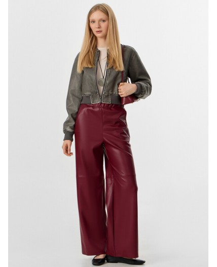 Брюки бордо