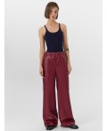 Брюки бордо