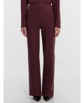 Брюки бордовый