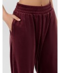 Брюки бордо