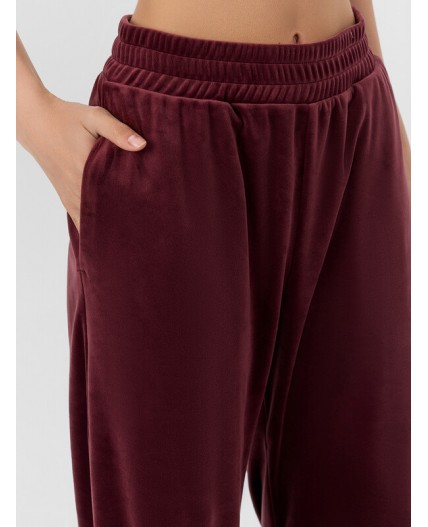 Брюки бордо