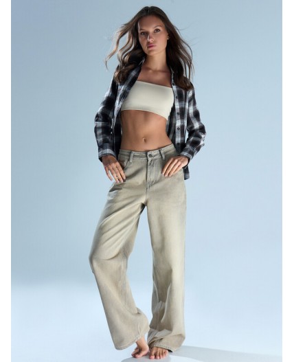 Джинсы светло -серый +тинт