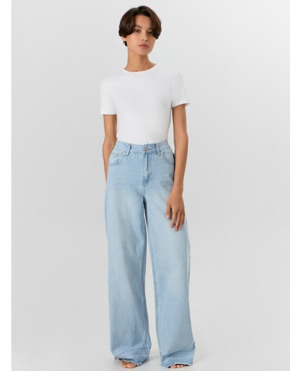 Джинсы голубой