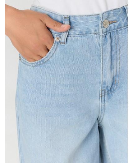 Джинсы голубой