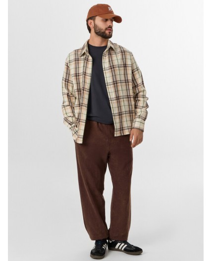 Брюки ACID WASH шоколадный