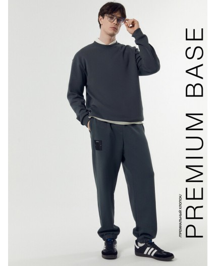 Брюки темный лес