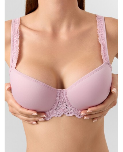 Бюстгальтер лиловый