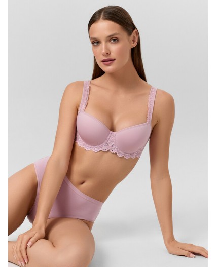 Бюстгальтер лиловый