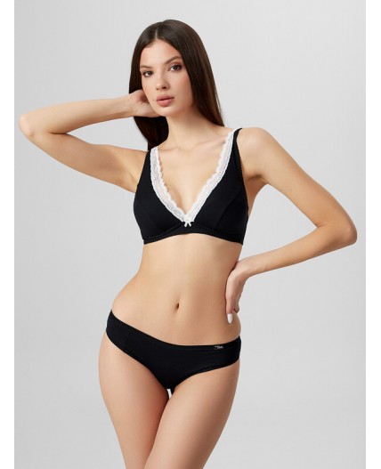 Бюстгальтер черный1