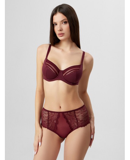 Бюстгальтер бургундское вино