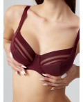 Бюстгальтер бургундское вино