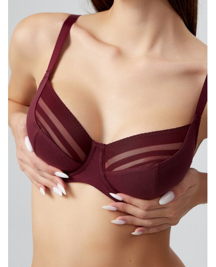 Бюстгальтер бургундское вино