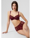 Бюстгальтер бургундское вино
