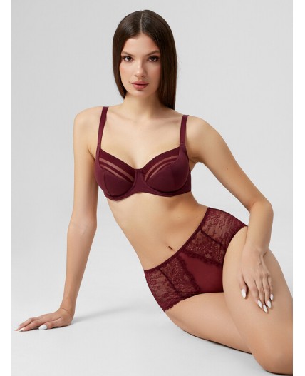 Бюстгальтер бургундское вино