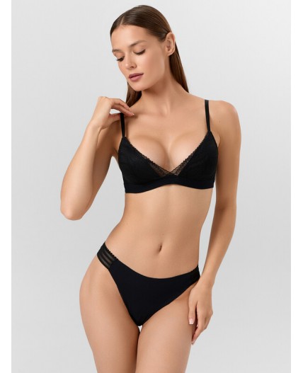 Бюстгальтер черный