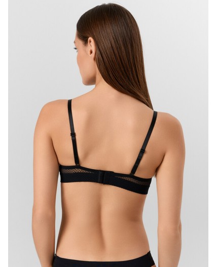 Бюстгальтер черный